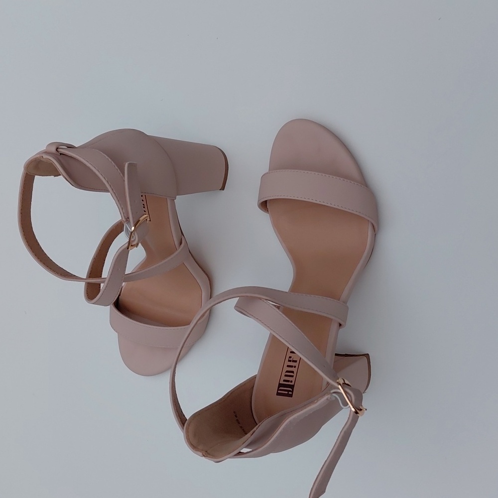 IDIFU IN4 GRACE Women's Strappy Block Heel Sandals - 8.5